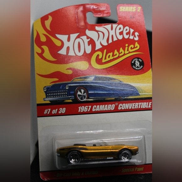 2006 Hot Wheels Classics 1957 Chevy Bel Air Convertible Gold - Picture 1 of 2